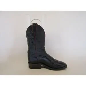 Justin Boots | Shoes | Justin Mens Size 6 D Black Leather  display picture 3
